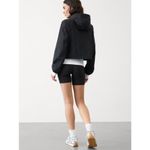 Athleta  L Midday Cropped Hoodie Black Large Photo 1