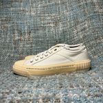 ALLSAINTS  Ghost Jackie Low Top Lace Up Sneakers in White Photo 1