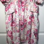 For Love & Lemons  White and Pink Floral Lucia Mini Dress Size L Photo 3