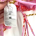 Farm Rio  Mixed Lobster Print Puff Balloon Sleeve Tie Waist Balconette Crop Top Photo 6