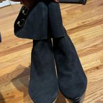 Rachel Zoe Leather Designer Suede Luxury Ankle Heeled Booties Photo 4