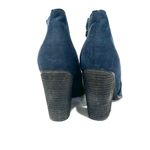 Carlos Santana  Navy Blue Hacey Heeled Booties Boots Photo 5
