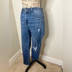 Judy Blue  High Waist Distressed Straight Leg Boyfriend Jeans Size 7/28 Photo 4