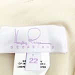 Hayley Paige Occasions NEW Plus Size 22 Bridesmaid Dress One Shoulder Cashmere Photo 9