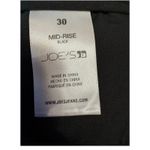 Joe's Black Faux Leather Cropped Bootcut Pants Photo 5