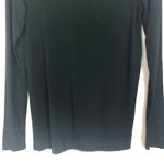 Aerie  Scoop Back Long Sleeve Black Top Size XS Photo 6