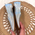 Franco Sarto Vana Ballet Flat Silver Size 6.5 Photo 4