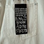 Ksubi Playback Blanc Sliced Jeans Size 32 White Super High Rise Relaxed Leg Photo 7