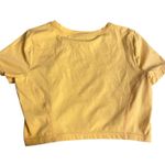 PacSun Activewear Yellow Short Sleeve Top Photo 1