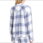 Rails  Pacific Sky White Plaid Pajama Top Photo 7