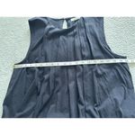 Madewell  Sleeveless Crewneck Bubble Top Black Size L NU852 Photo 6