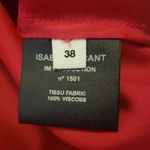 Isabel Marant  Women's Red Whimsy Feminine Romantic Date Night Tank Top Size 38 Photo 2