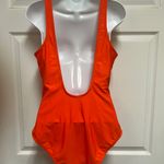 Ymi Orange Front Zip One Piece Swimsuit Photo 6