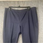 Lafayette 148 Bleecker Womens Size 12 Virgin Wool Business Casual Dress Pants Blue Photo 1