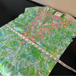 Lilly Pulitzer  Sea breeze Tunic, gauzy Cotton, embroidered, neon colors, XS, NWT Photo 9
