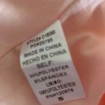 Entro  Tiered Babydoll Mini Dress Size Small Red Pink Photo 2