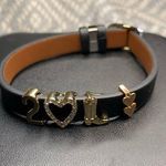 KEEP Collective Cowboy Lover Starter Kit 4 Charms 1 Black leather Bracelet NEW Photo 0
