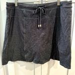 Green Tea Gray Cotton Blend Knit Skort with‎ Small Interior Pocket Size XXL Photo 0