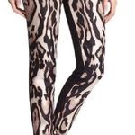 Diane Von Furstenberg  Mary Mikado Wool & Silk Pants Animal Print Photo 0