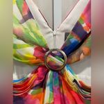 Liv Foster Floral Tie Dye Gown Size 6 Pink Photo 6