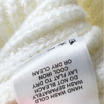 Lovers + Friends  Revolve Makya Off Shoulder Sweater Mini Dress in Cream Size S Photo 6