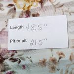 Indigo Rose White and Pink Floral Boho Midi Dress Size Large Wedding Guest Dress Photo 8