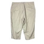 Tail Womens Pants Size 6 Stretch Beige High Rise‎ Straight Leg Cropped Photo 1