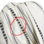 Tularosa  Jacqueline Tunic Mini Dress Ivory Striped Tribal Revolve Womens Size XS Photo 9