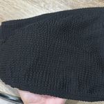 Black Textured 3 XL strapless bikini top Size 3X Photo 1