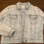 American Eagle  Denim Jacket Jean Jacket Women’s Medium Light Wash Photo 0