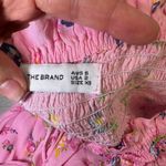 Faithfull the Brand Faithful the Brand sage mini dress in pink Juliette floral smock flowy size 2 xs Photo 6