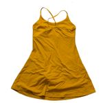 Halara  In My Feels Goldenrod Athletic Dress Size Large NEW with Tags Photo 6