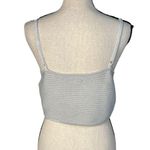 Aerie  X-Large Cropped Ribbed Tank Top Adjustable Spaghetti Strap V-Neck Stretch Photo 3