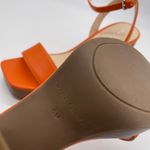 Marc Fisher Women's Orange Block Heel Ankle Strap Dress Sandals Brand New Photo 14