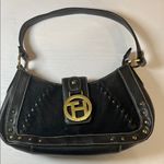 Tommy Hilfiger  Black and Gold Shoulder Bag Photo 0