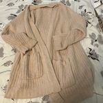 American Eagle Light Tan Cardigan Photo 0