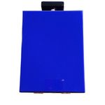 Paris Novelty Acrylic Crossbody Perfume Bottle Purse Blue Photo 2