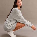 Double Zero Half Zip Scuba Mini Dress Photo 0