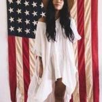 Crawford Denim Marche Cotton Gauze Dress White Size undefined Photo 0