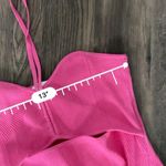 Jonathan Simkhai pippa halter mini dress in azalea Size XL Photo 2