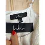 Lulus NWT  Instinctively Stunning White Lace Bustier Trumpet Maxi Dress Wedding S Photo 7