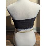 Maeve Anthropologie Black Smocked Tube Top Bandeau Medium Photo 3