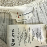 Anthropologie by  M braided button front split hem swim beach cover up SW2 3110 Photo 4