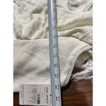 Free People NEW M Ivory Textured Fringe Knit Tank Top Sweater Boho Chic Design Photo 12