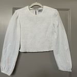 Urban Outfitters Luca Smocked Long Sleeve Top Photo 0