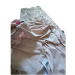 Adrianna Papell  Blush Floral Embroidered Halter Gown - Size 12 Photo 14