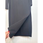 Lulus NWOT  Sensational Soiree Black Mesh Long Sleeve Bodycon Midi Dress Party L Photo 3