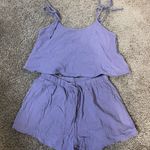 Colsie Lavender Tank Top and Shorts Set Purple Size M Photo 0