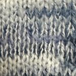 Wild Fable Blue Watercolor Knit Crewneck Sweater Women's Sz Large Photo 4