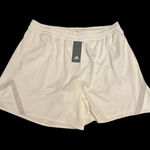 Adidas NWT Women’s  Select Off White Basketball Shorts MED Elastic/drawstring NEW Photo 0